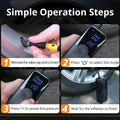 Portable Rechargable AirPump Tire Inflator
